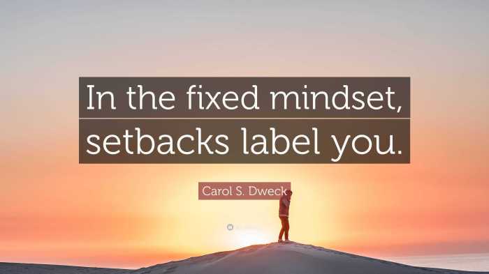 How to handle setbacks with a positive mindset